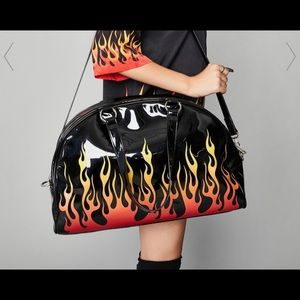 NWT Dolls Kill To Hell and Back Weekender Bag